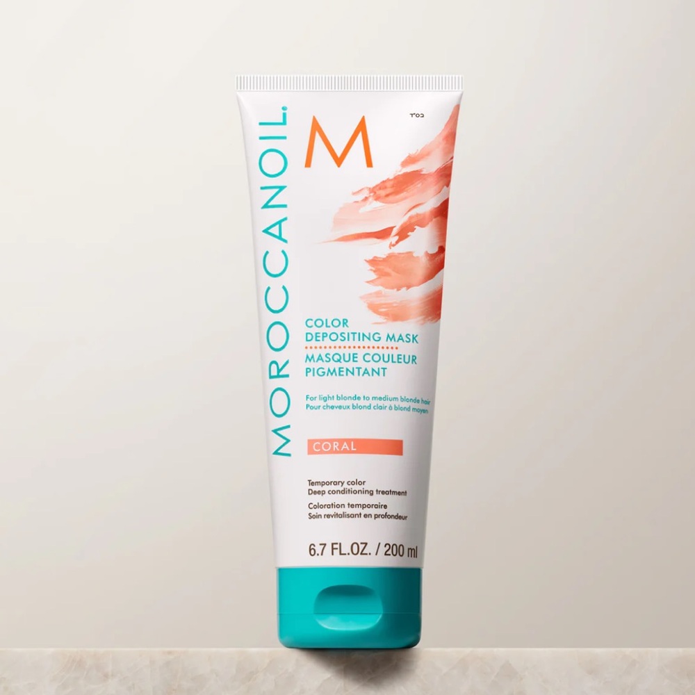 NEW - MOROCCANOIL  Coral Color Depositing Mask